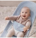 Hamaca Balance Soft BabyBjörn Tejido Mesh - Azul Cielo/Blanco