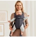 Mochila porta Bebé Mini BabyBjörn tejido mesh - Antracita