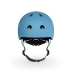 Casco infantil Scoot and Ride 45-51 cm (XXS-S) Gris azul (con linterna)