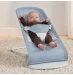 Hamaca Balance Soft BabyBjörn Tejido Mesh - Azul Cielo/Blanco