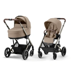 Універсальна коляска 2 в 1 Cybex Balios S Lux Almond Beige - зображення