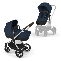 Універсальна коляска 2 в 1 Cybex EOS Lux - SLV Ocean Blue  - зображення