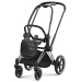 Silla de paseo Cybex Priam Conscious Collection Onix Black (Chasis Chrome Black)