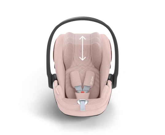 Автокрісло Cybex Cloud T-iSize Plus 0-13кг - Peach Pink