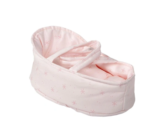Capazo 26 cm rosa estrellita Barrutoys - Rosa
