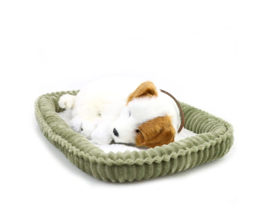 Perro JACK RUSSELL de peluche dormilón Perfect Petzzz 
