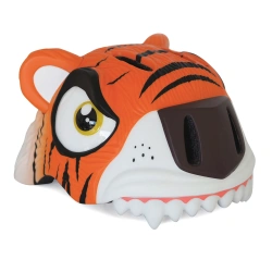 Casco Crazy Safety Tiger Naranja (con linterna) - imagen