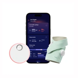 Розумний монітор-шкарпетка для немовлят OWLET Dream Sock - EU - Mint - зображення
