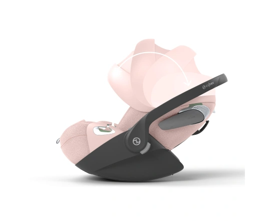 Автокрісло Cybex Cloud T-iSize Plus 0-13кг - Peach Pink