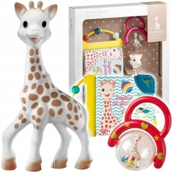 Set de regalo Vulli Sophie la girafe Newborn (Sophie la jirafa, sonajero y libro de desarrollo) - imagen