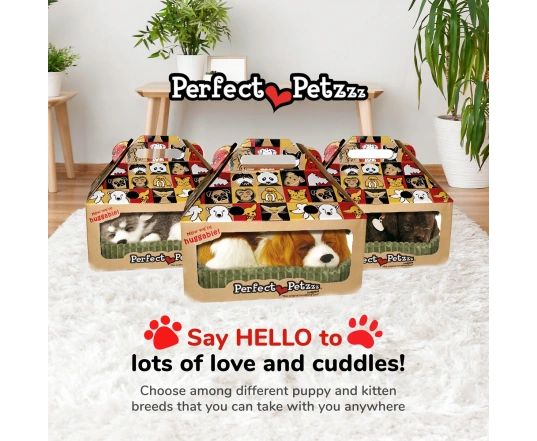 Perro CHIHUAHUA de peluche dormilón Perfect Petzzz 