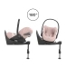 Автокрісло Cybex Cloud T-iSize Plus 0-13кг - Peach Pink