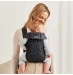 Mochila porta Bebé Mini BabyBjörn tejido mesh - Antracita/Leopardo