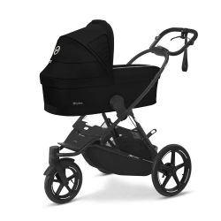 Універсальна коляска 2 в 1 Cybex Avi Spin - BLK Moon Black - зображення