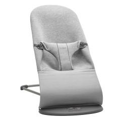 Крісло-шезлонг Bliss BabyBjörn 3D Jersey- Сірий - зображення