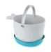 Skip Hop Moby Stowaway - Cubo de juguete para baño, color gris