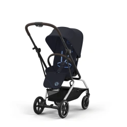 Прогулянкова коляска Cybex Eezy S Twist Plus 2 - SLV Dark Blue - зображення