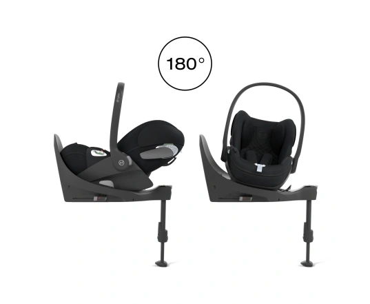 Автокрісло Cybex Cloud T-iSize Plus 0-13кг - Sepia Black