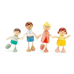 Marionetas de casa de muñecas New Classic Toys - imagen