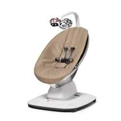 Шезлонг гойдалка 4MOMS MamaRoo Baby Swing - Sand Stone - зображення