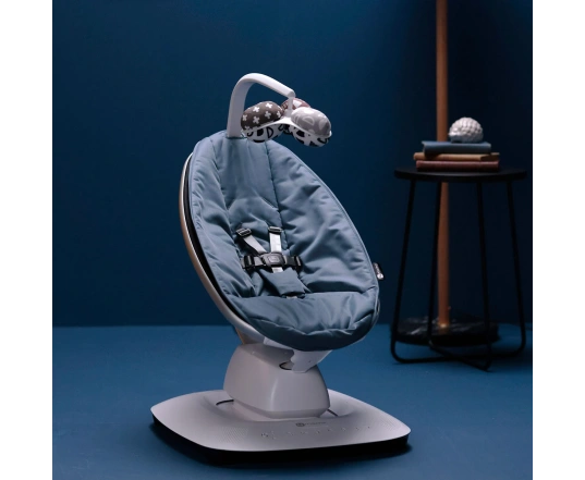 Шезлонг гойдалка 4MOMS MamaRoo 5.0 (WiFi) - Slate Blue