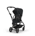 Універсальна коляска 2 в 1 Cybex Eezy S Twist+2 із люлькою Cot S - Black