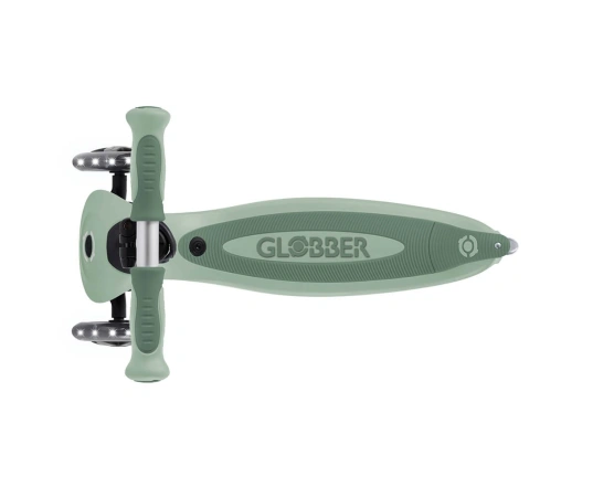 Самокат Globber Go Up Baby Lights 360 Olive