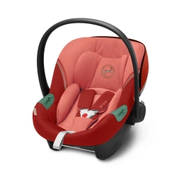 Silla de coche Cybex Aton S2 I-SIZE Hibiscus Red - imagen