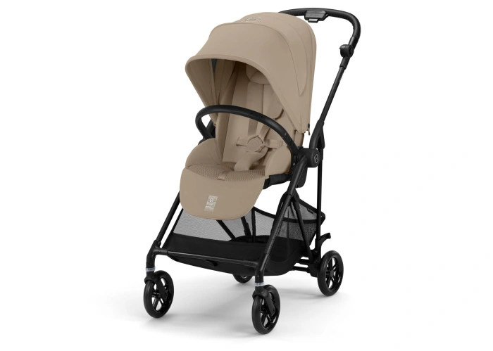 Cybex Melio Carbon Almond Beige vista general
