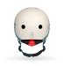 Casco infantil Scoot and Ride 45-51 cm (XXS-S) Gris claro (con linterna)