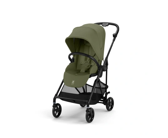 Універсальна коляска 2 в 1 Cybex Melio Carbon - Moss Green