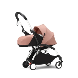 Cochecito silla + capazo Stokke YOYO³ Ginger (Chasis Blanco) - imagen