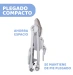 Trona Chicco Polly  Magic Relax Grey Melange-32 Trona Chicco Polly  Magic Relax Grey Melange