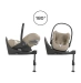 Автокрісло Cybex Cloud T-iSize Plus 0-13кг - Cozy Beige