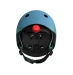 Casco infantil Scoot and Ride 45-51 cm (XXS-S) Gris azul (con linterna)