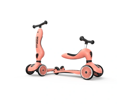 Patinete Scoot and Ride de la serie Highwaykick-1 melocotón, 1-5 años