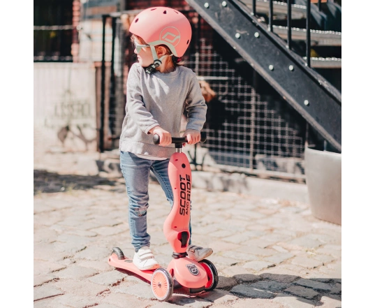 Patinete Scoot and Ride de la serie Highwaykick-1 melocotón, 1-5 años