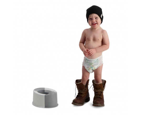 Orinal infantil compacto Buubla - Gris Hierro