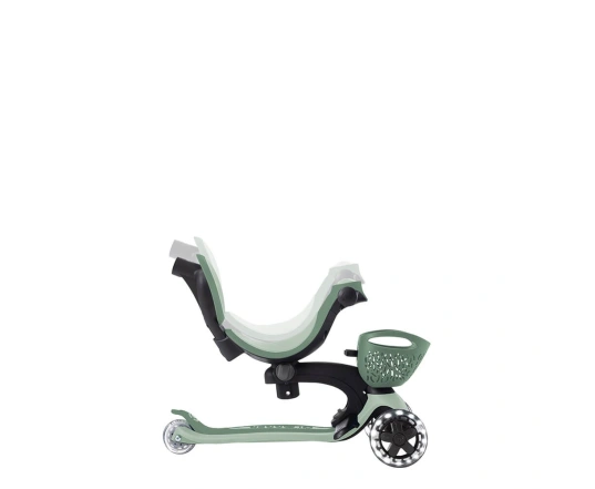 Самокат Globber Go Up Baby Lights 360 Olive