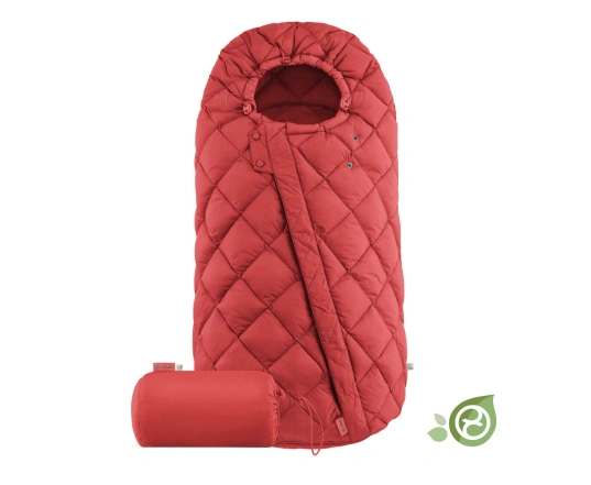 Saco cubrepiernas Cybex Snøgga 2 Conscious Collection - Hibiscus Red