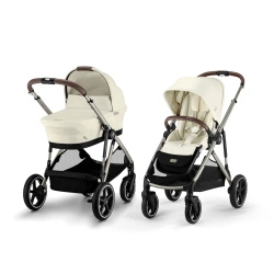 Універсальна коляска 2 в 1 Cybex Gazelle S - TPE Seashell Beige - зображення