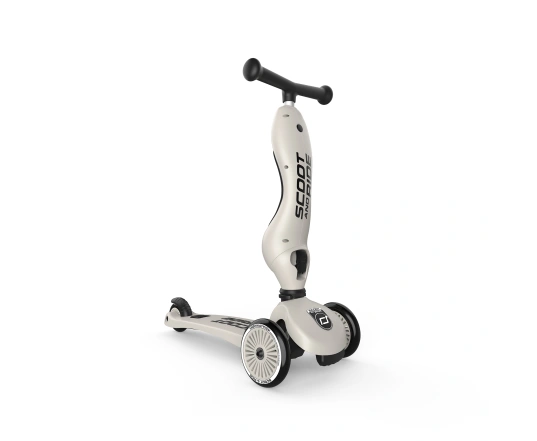 Patinete Scoot and Ride de la serie Highwaykick-1, gris claro, 1-5 años