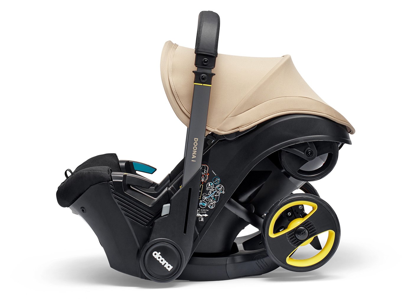 Silla de coche Doona I - Desert green | KIDSLINE-43 - imagen