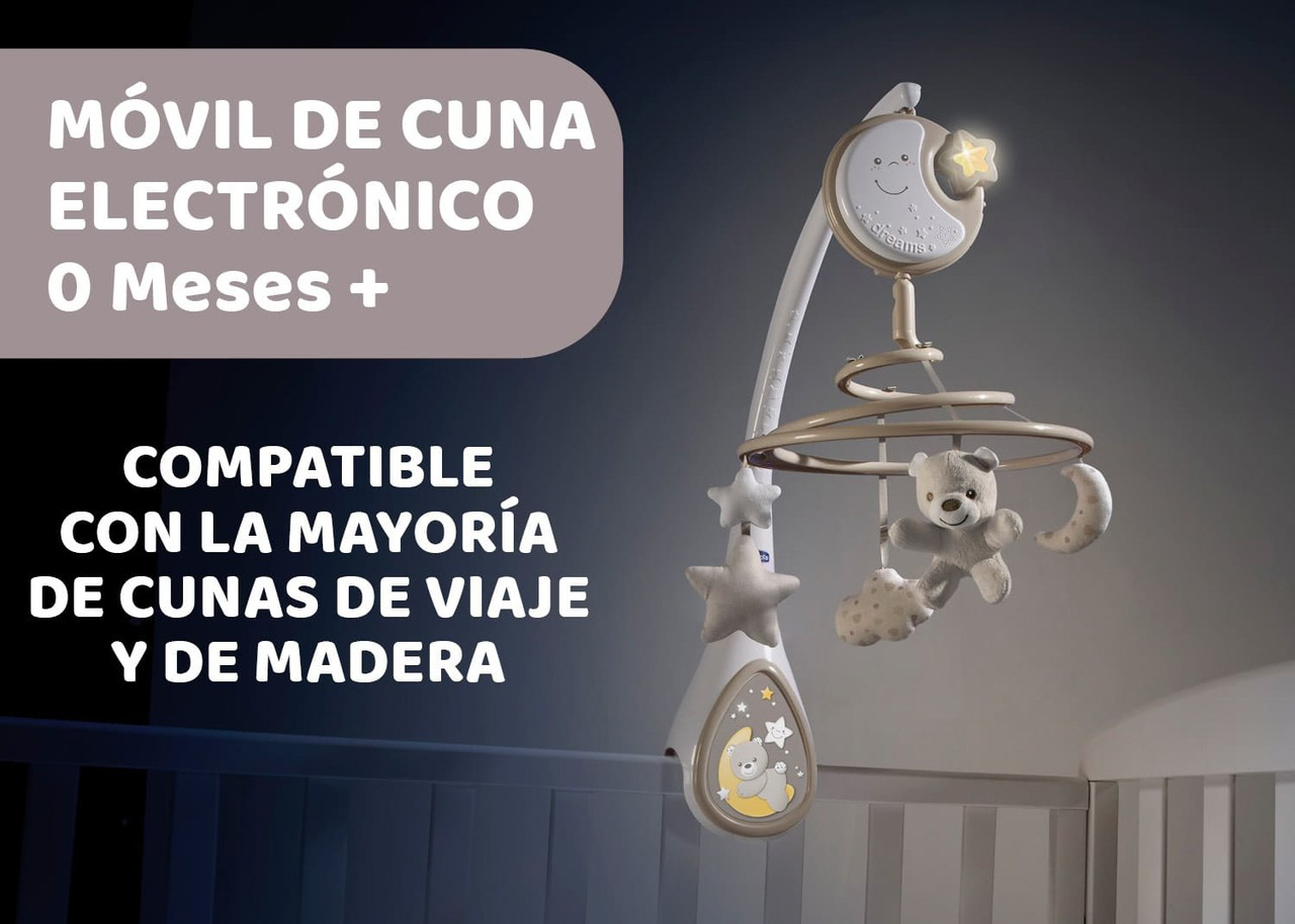 Móvil de cuna Chicco Next2Dreams neutral | KIDSLINE-38 - imagen