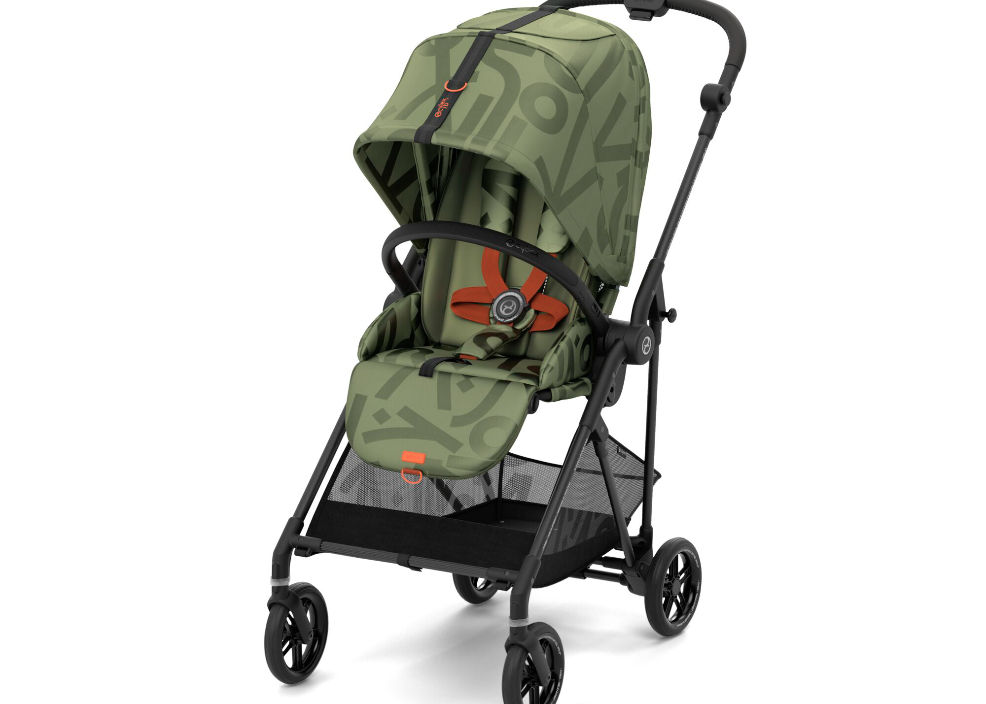 Універсальна коляска 2 в 1 Cybex Melio Street - Olive Green | KIDSLINE-57 - зображення