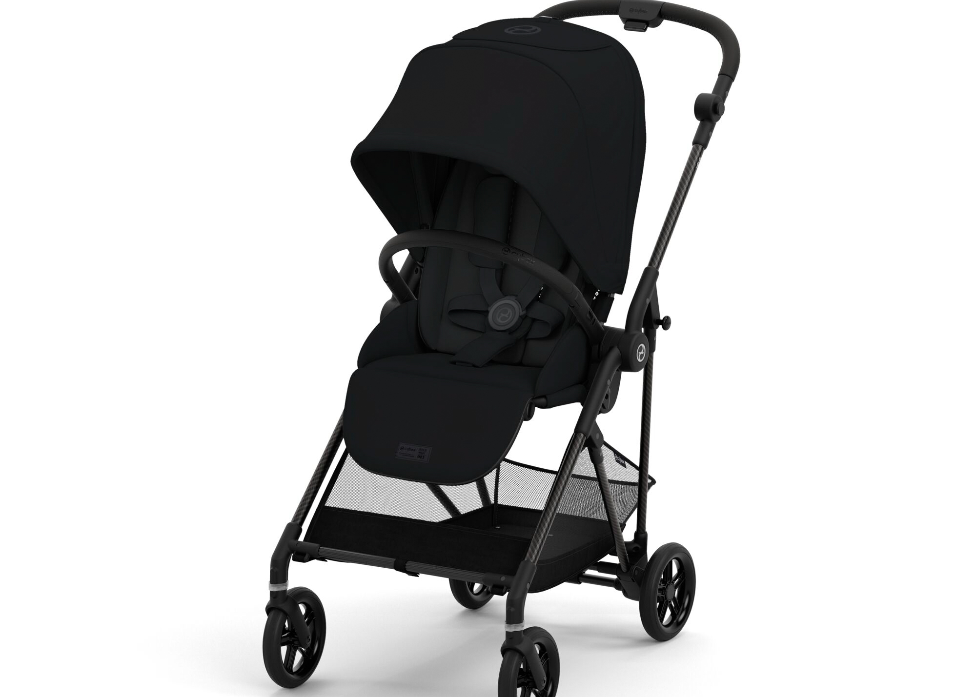 Прогулянкова коляска Cybex Melio Carbon - Magic Black | KIDSLINE-47 - зображення