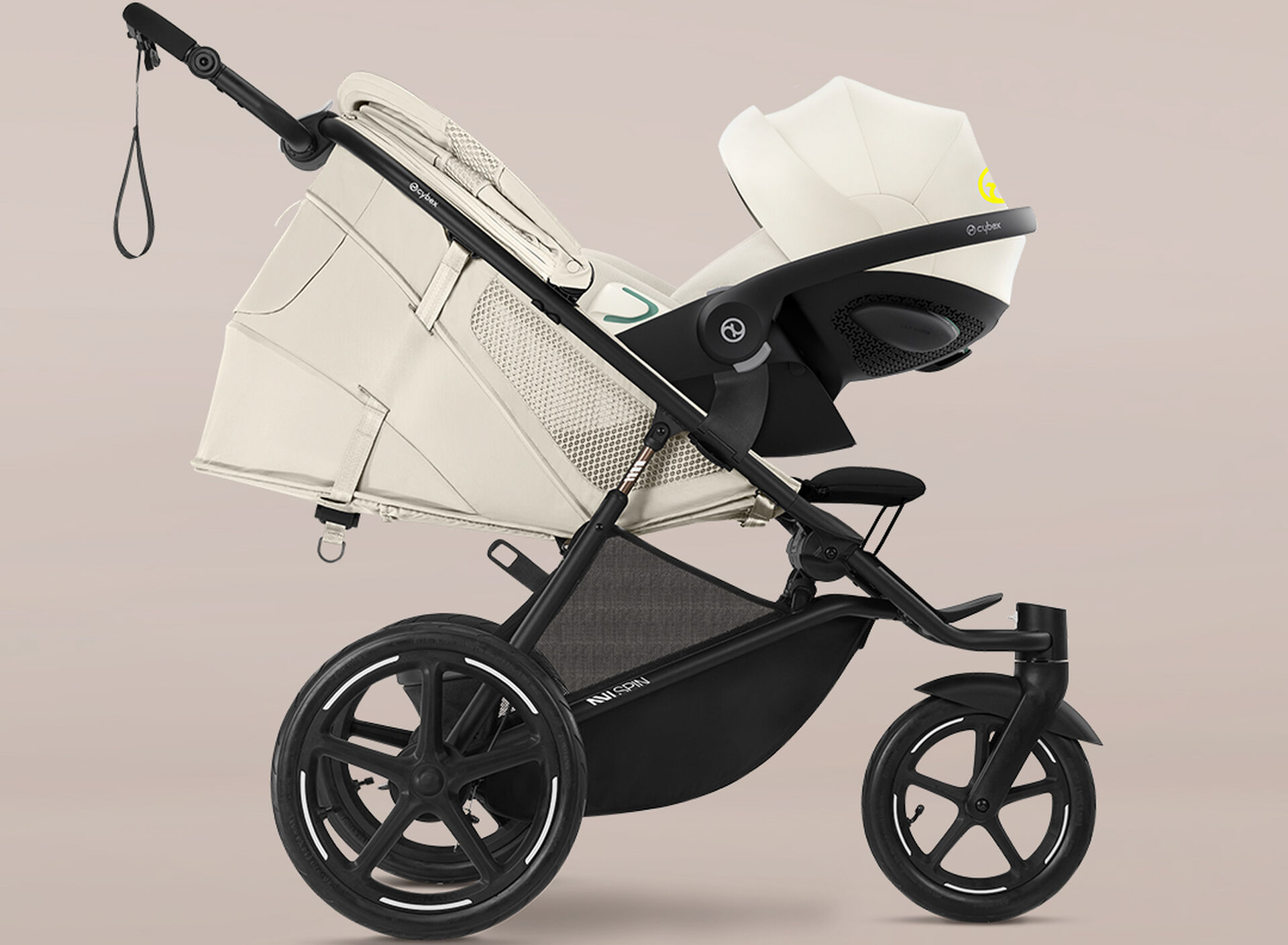 Silla de paseo Cybex AVI SPIN BLK Fog Grey | KIDSLINE-43 - imagen