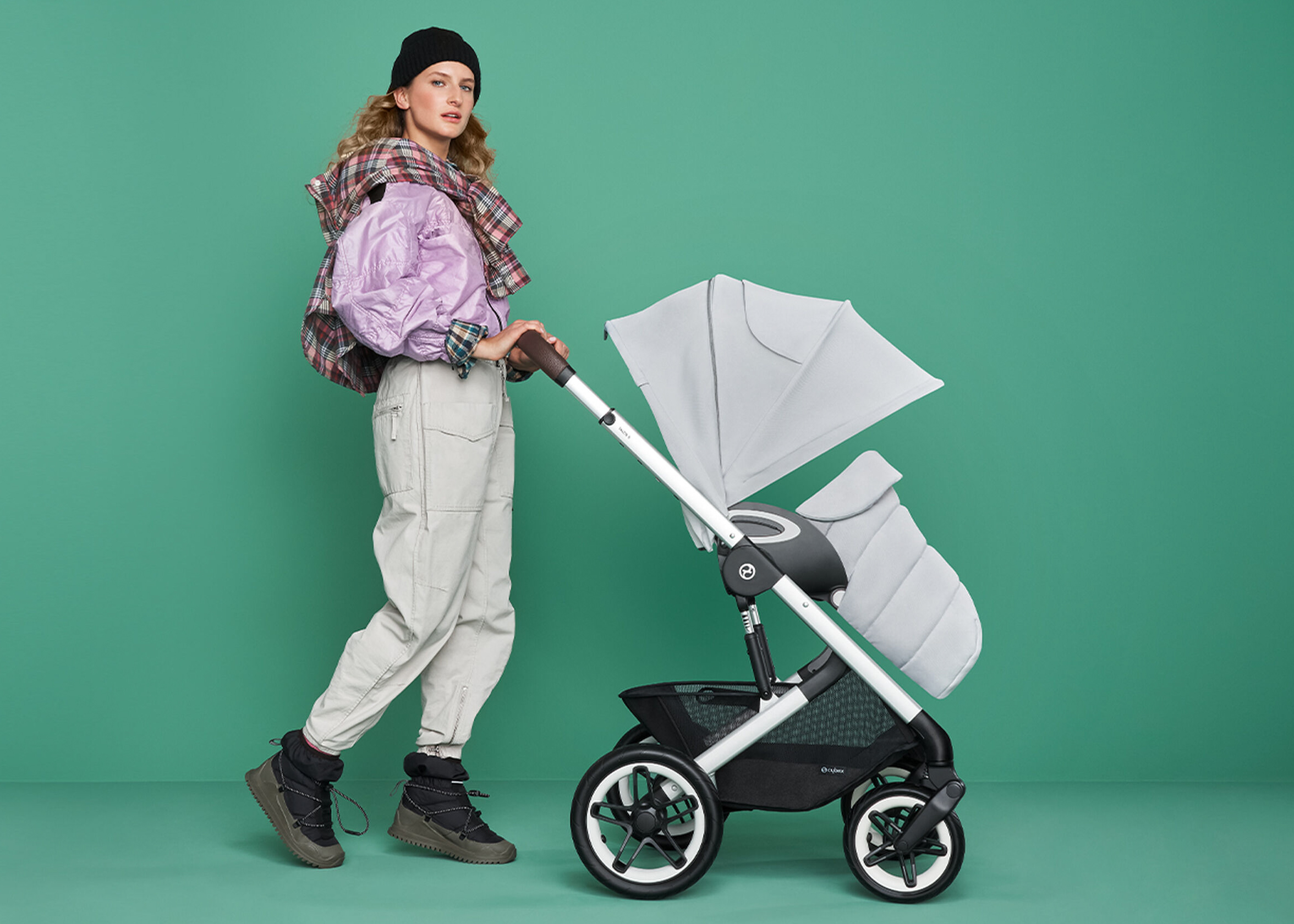 Silla de paseo Cybex Talos S Lux - TPE Seashell Beige | KIDSLINE-41 - imagen