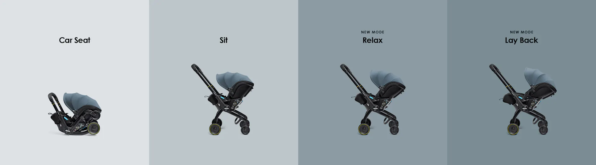 Silla de coche Doona X + Base X - Nitro black | KIDSLINE-74 - imagen