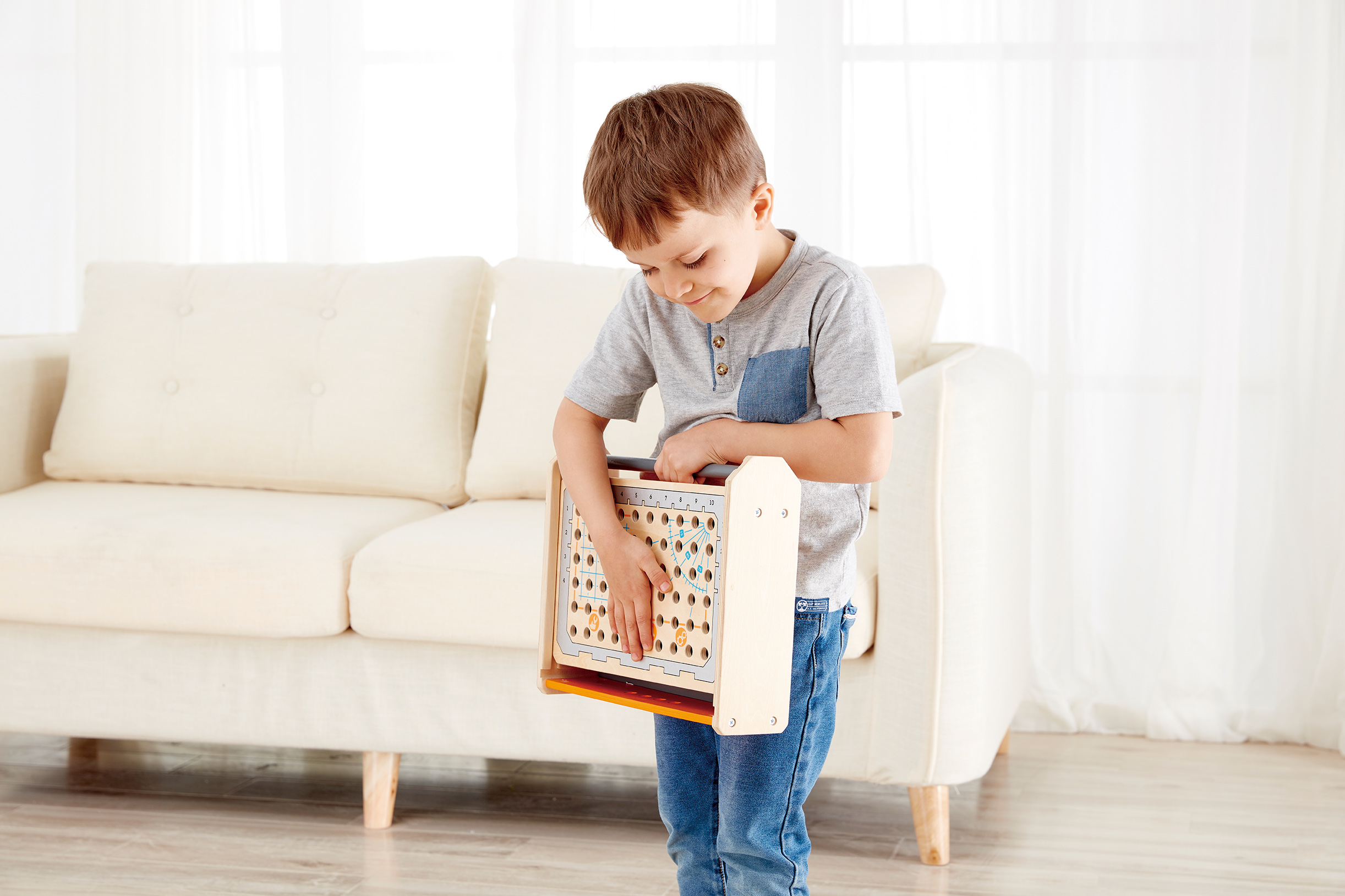 Caja de Herramientas para Experimentos Científicos Hape | KIDSLINE-30 - imagen